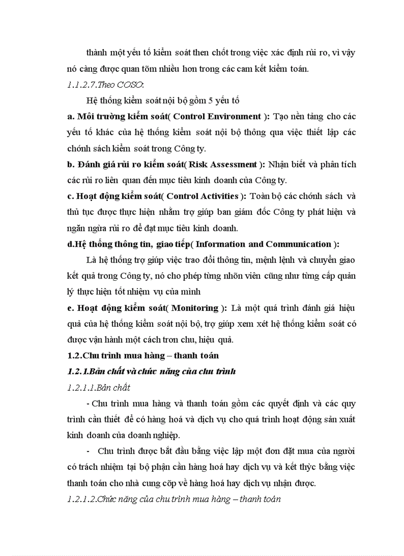 image for page Tìm hiểu về hệ thống kiểm soát nội bộ đối với chu trình mua hàng – thanh toán