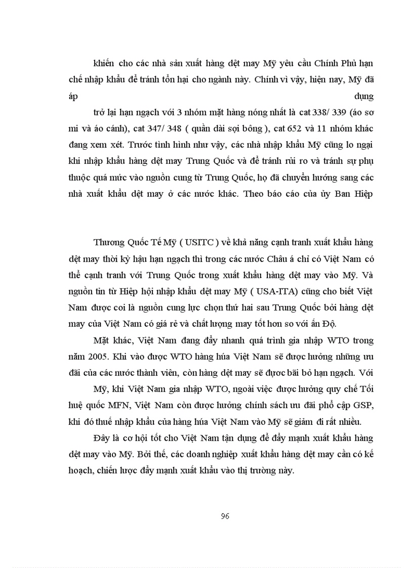 image for page Giải pháp đẩy mạnh xuất khẩu hàng dệt may của Công ty XNK dệt may sang thị trường Mỹ