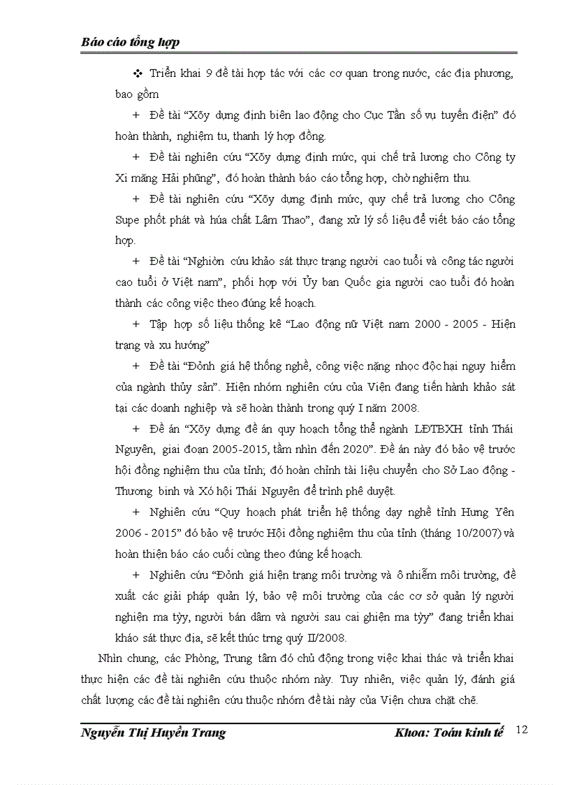 image for page Xây dựng định mức, qui chế trả lương cho Công ty Xi măng Hải phòng