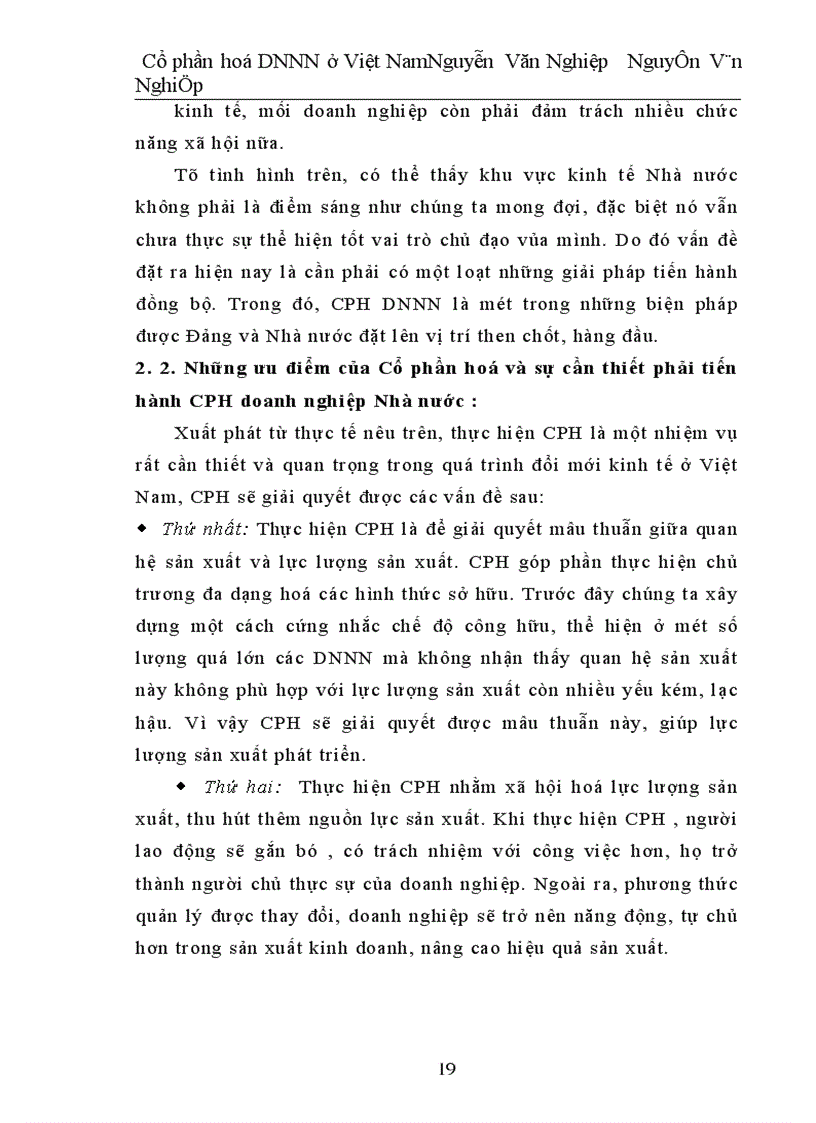 image for page Nghiên cứu và làm thử việc chuyển xí nghiệp quốc doanh thành công ty Cổ phần