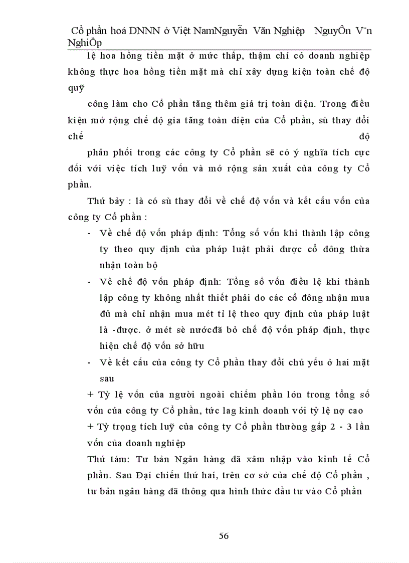 image for page Nghiên cứu và làm thử việc chuyển xí nghiệp quốc doanh thành công ty Cổ phần
