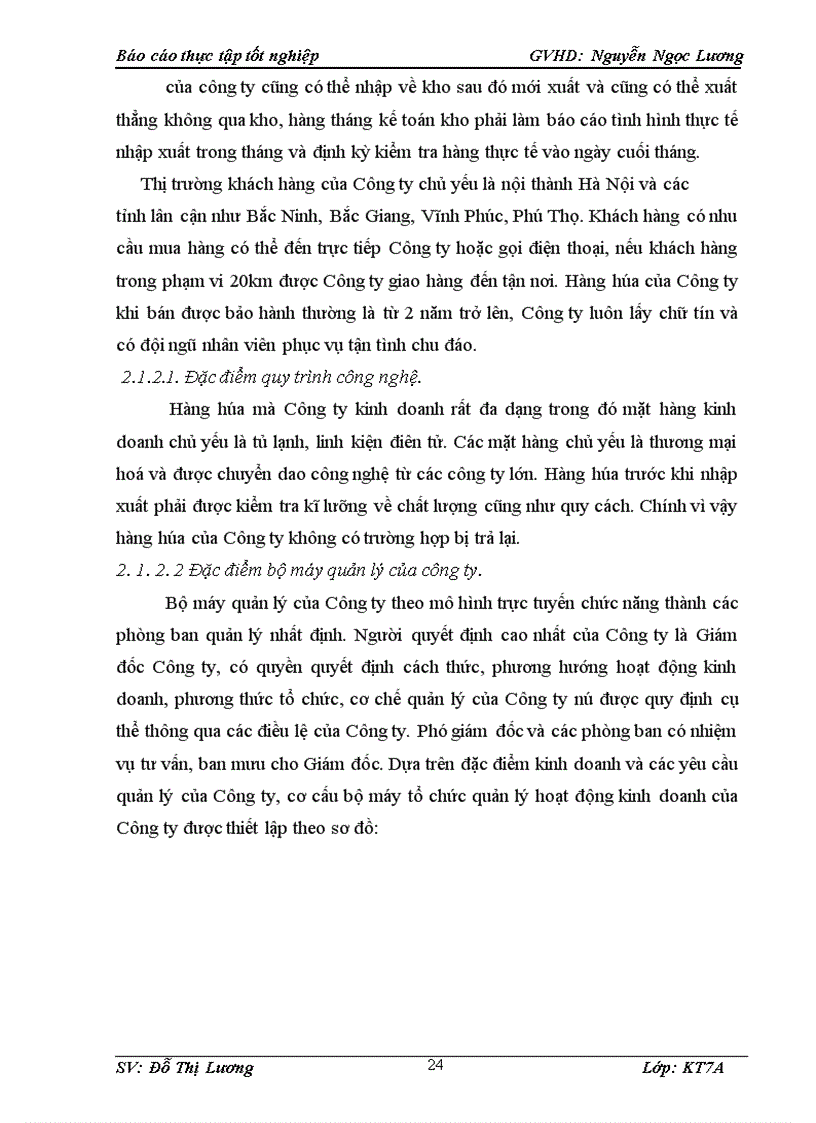 image for page Hoàn thiện kế toán bán hàng và xác định kết quả kinh doanh tại Công ty TNHH TM Đồng Lực