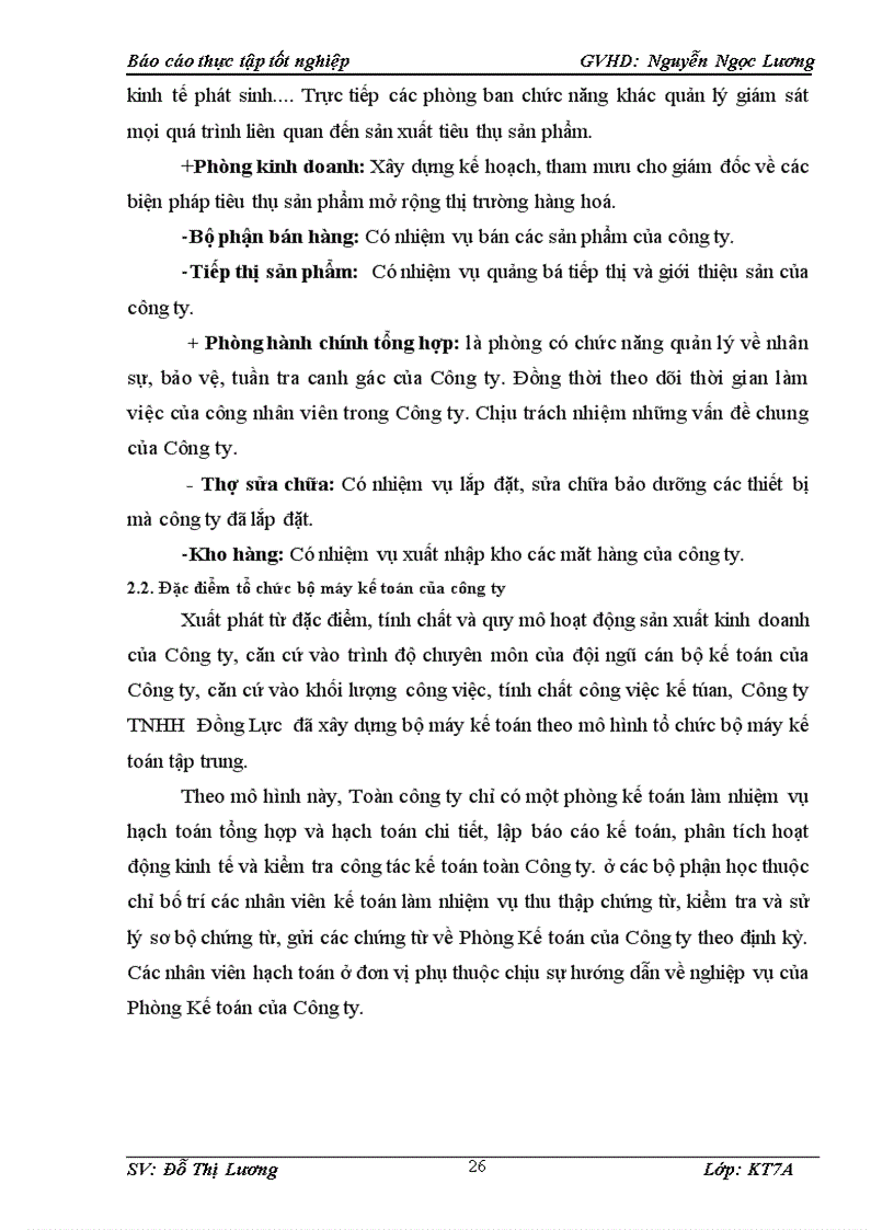 image for page Hoàn thiện kế toán bán hàng và xác định kết quả kinh doanh tại Công ty TNHH TM Đồng Lực