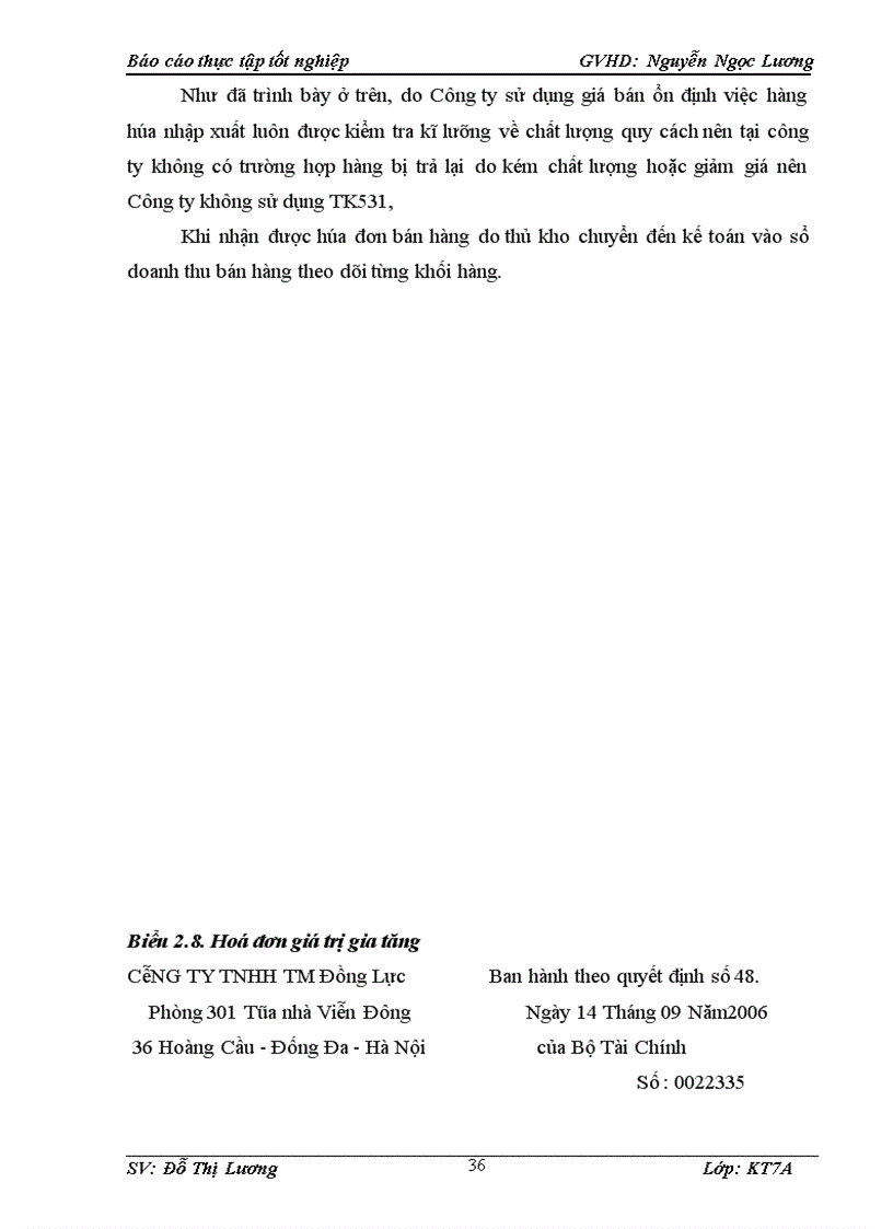 image for page Hoàn thiện kế toán bán hàng và xác định kết quả kinh doanh tại Công ty TNHH TM Đồng Lực