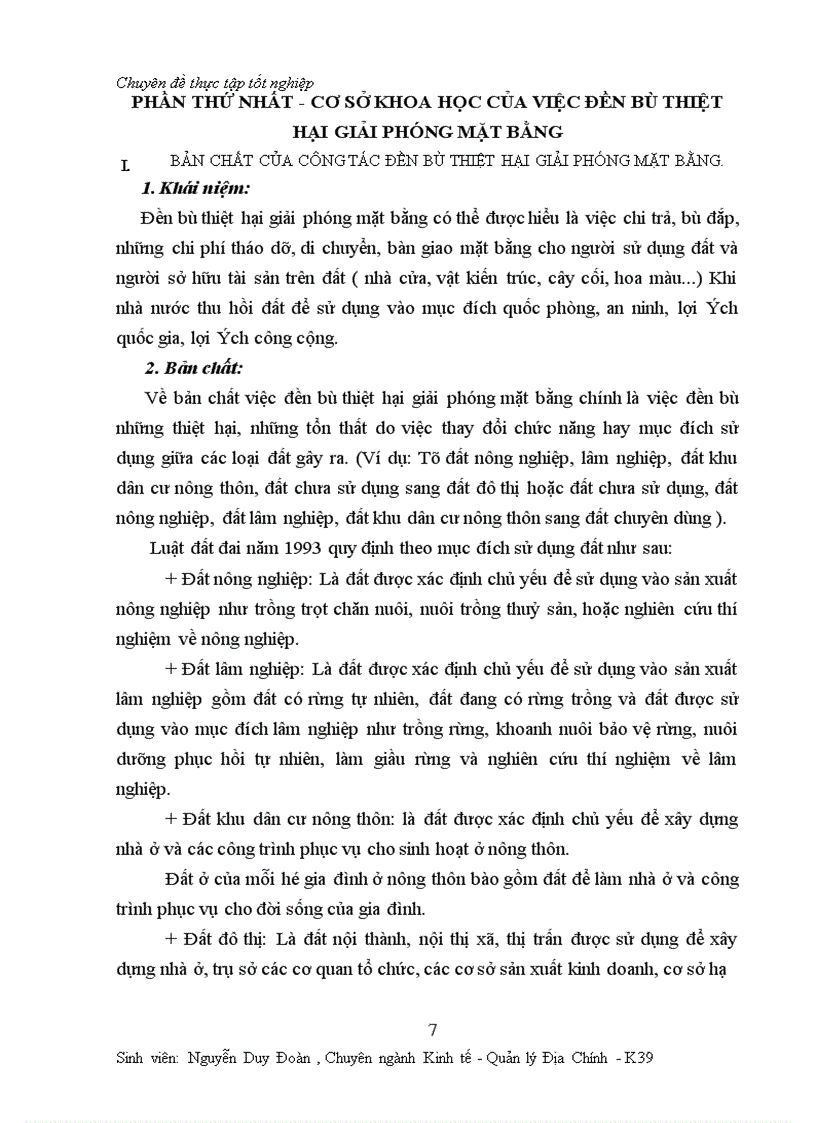 image for page Một số vấn đề về công tác đền bù thiệt hại giải phóng mặt bằng ở Thành phố Hà nội