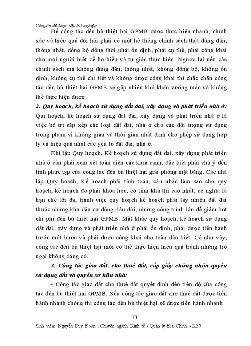 image for page Một số vấn đề về công tác đền bù thiệt hại giải phóng mặt bằng ở Thành phố Hà nội
