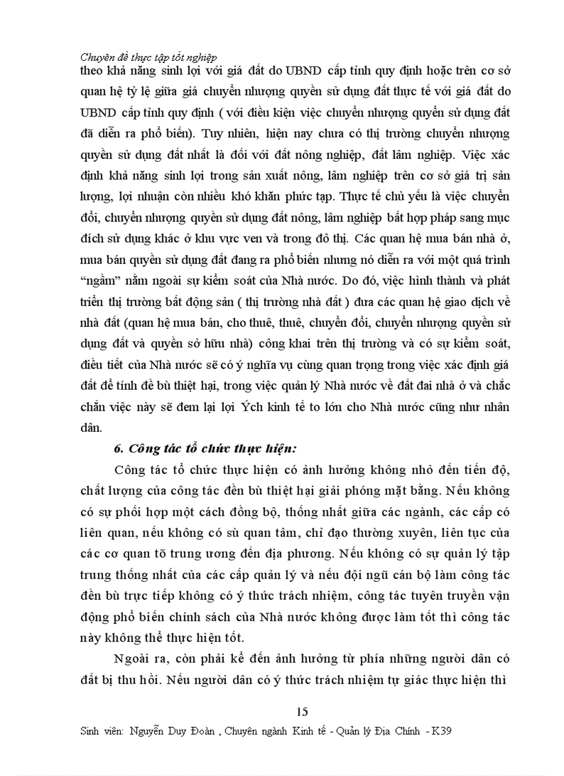 image for page Một số vấn đề về công tác đền bù thiệt hại giải phóng mặt bằng ở Thành phố Hà nội