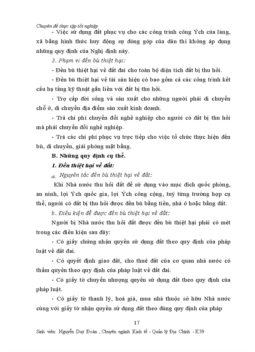 image for page Một số vấn đề về công tác đền bù thiệt hại giải phóng mặt bằng ở Thành phố Hà nội
