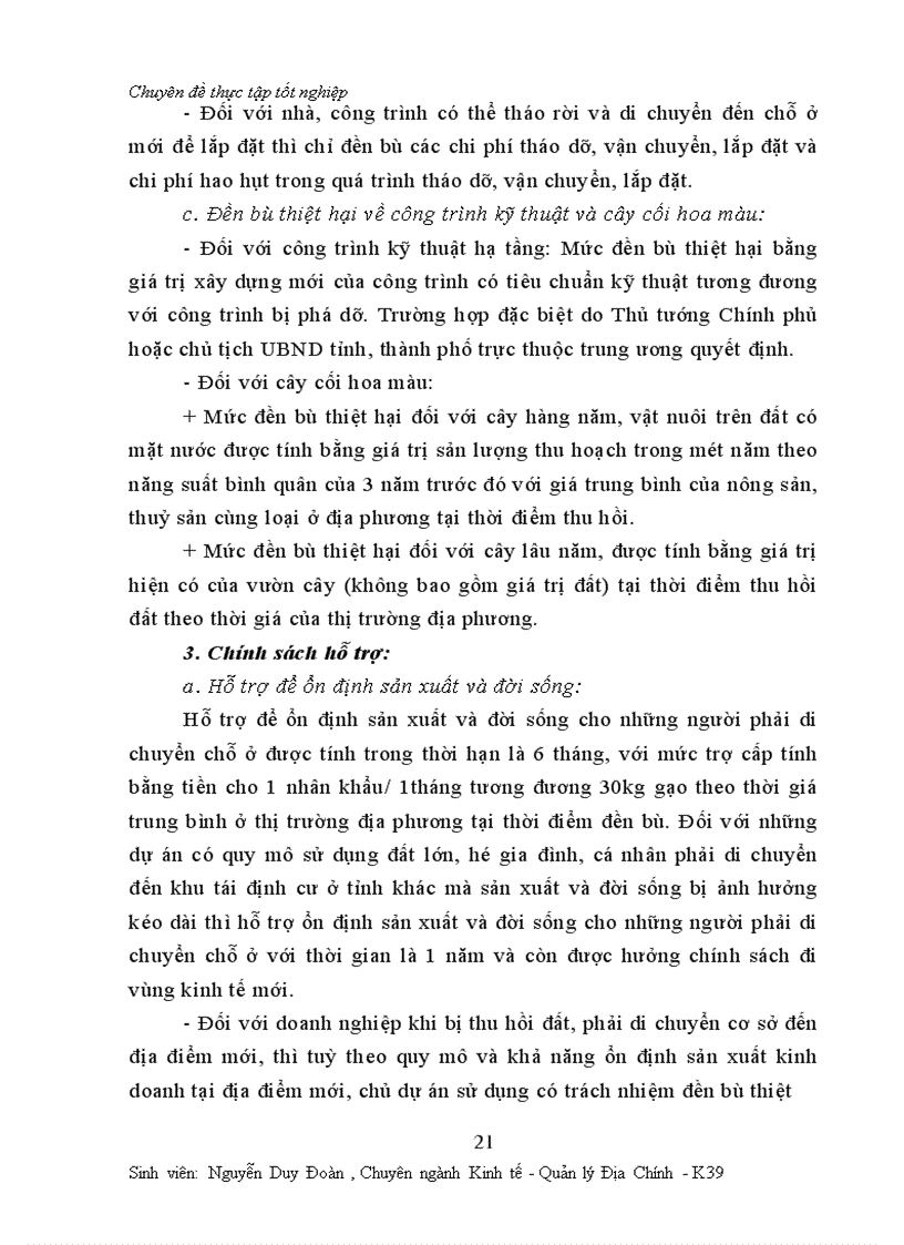image for page Một số vấn đề về công tác đền bù thiệt hại giải phóng mặt bằng ở Thành phố Hà nội
