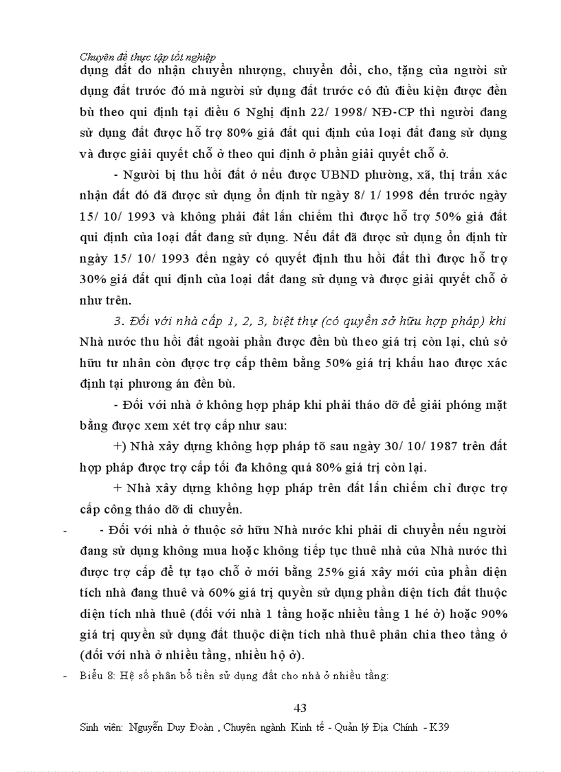image for page Một số vấn đề về công tác đền bù thiệt hại giải phóng mặt bằng ở Thành phố Hà nội