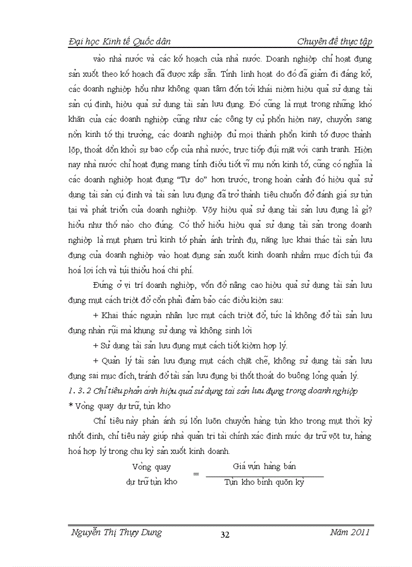 image for page Giải pháp sử dụng hiệu quả tài sản lưu động của công ty cổ phần cơ khí giao thông vận tải Phú Thọ Sinh viên thực hiện