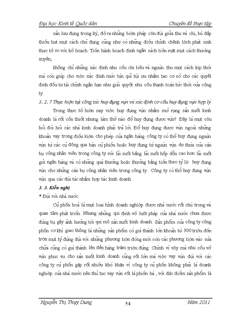 image for page Giải pháp sử dụng hiệu quả tài sản lưu động của công ty cổ phần cơ khí giao thông vận tải Phú Thọ Sinh viên thực hiện