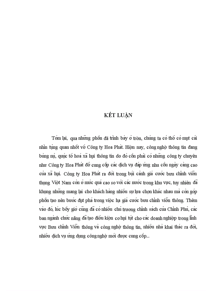 image for page Nâng cao hiệu quả sử dụng tài sản cố định tại Công ty Cổ phần dịch vụ bưu chính viễn thông Hoa Phát