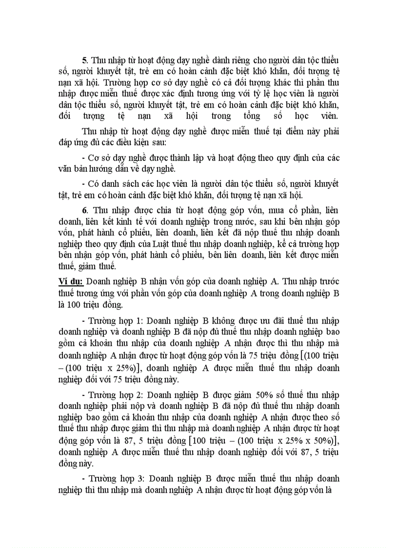 image for page Thuế TNDN