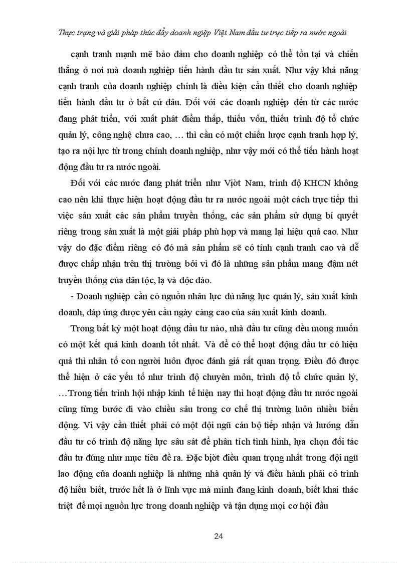image for page Thực trạng và giải pháp thúc đẩy doanh ngiệp Việt Nam đầu tư trực tiếp ra nước ngoài