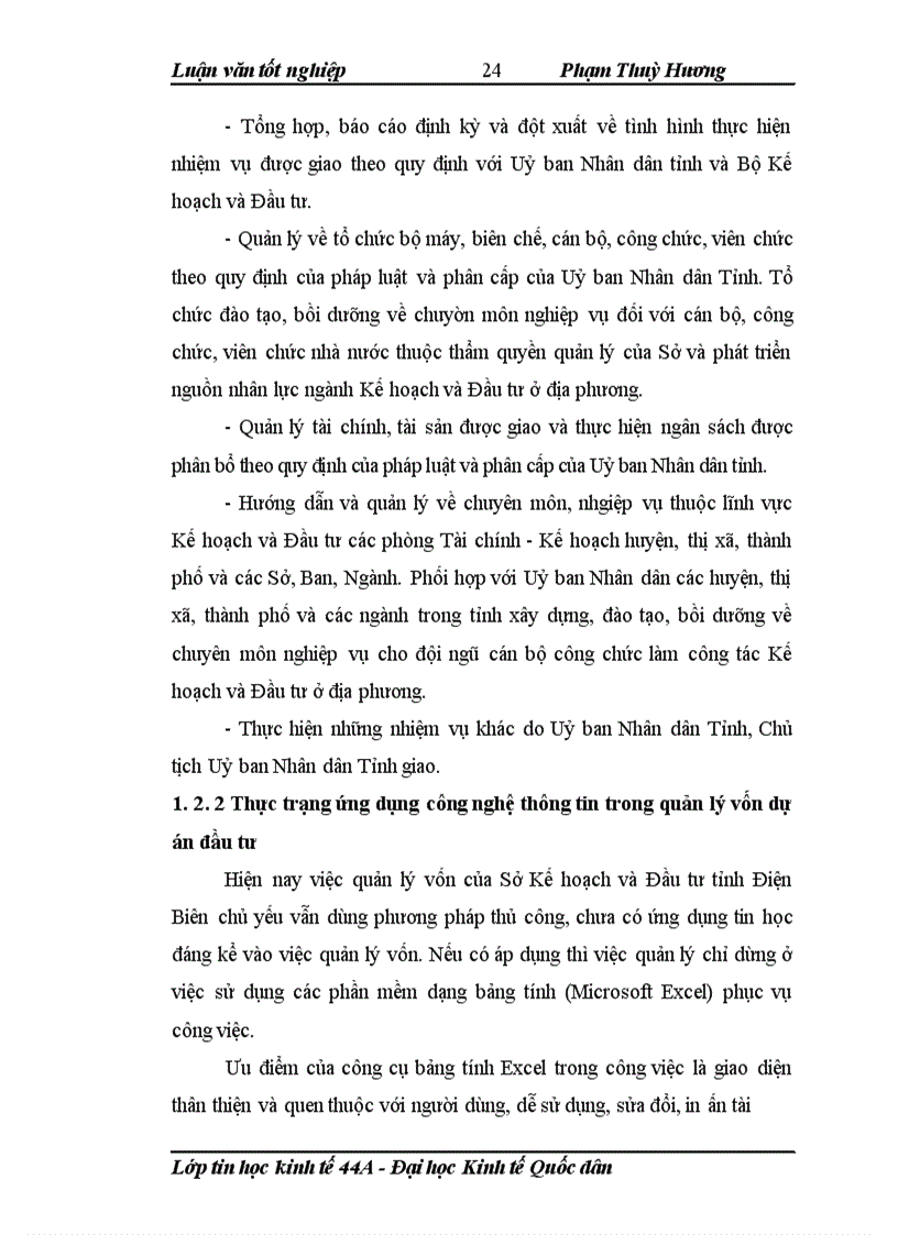 image for page Xây dựng phần mềm quản lý vốn dự án đầu tư cho sở kế hoạch và đầu tư tỉnh điện biên