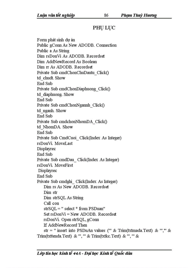 image for page Xây dựng phần mềm quản lý vốn dự án đầu tư cho sở kế hoạch và đầu tư tỉnh điện biên