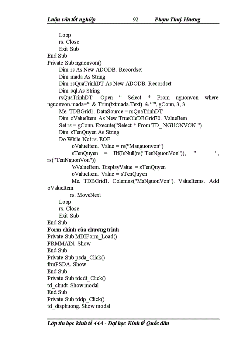 image for page Xây dựng phần mềm quản lý vốn dự án đầu tư cho sở kế hoạch và đầu tư tỉnh điện biên