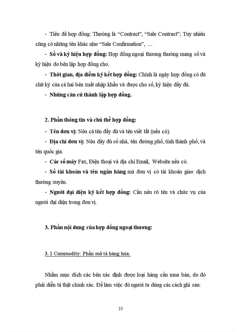 image for page Công tác soạn thảo và ký kết hợp đồng ngoại thương