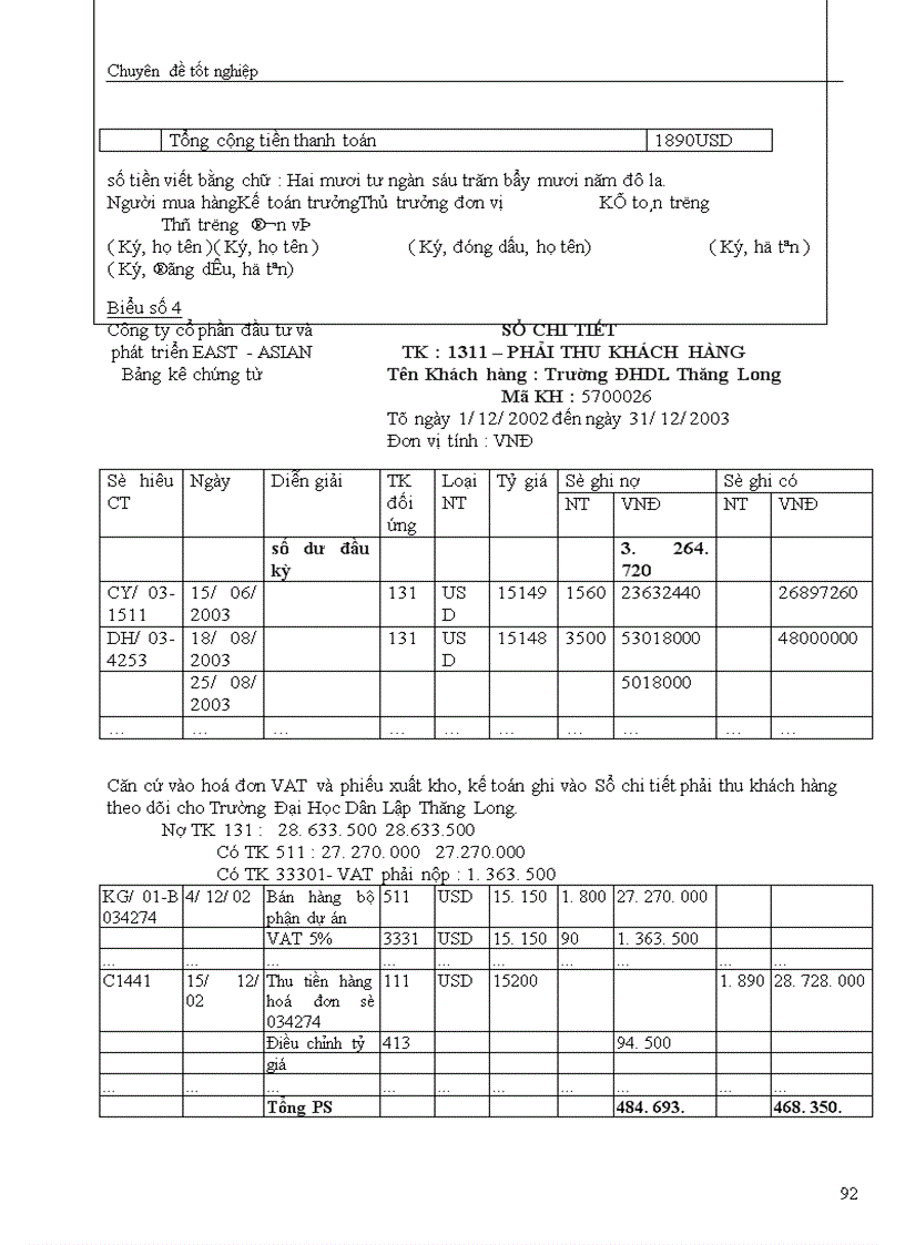 image for page Hạch toán các nghiệp vụ thanh toán với người bán, khách hàng và Nhà nước với việc tăng cường quản lý tài chính tại công ty cổ phần đầu tư và phát triển công nghệ Đông á