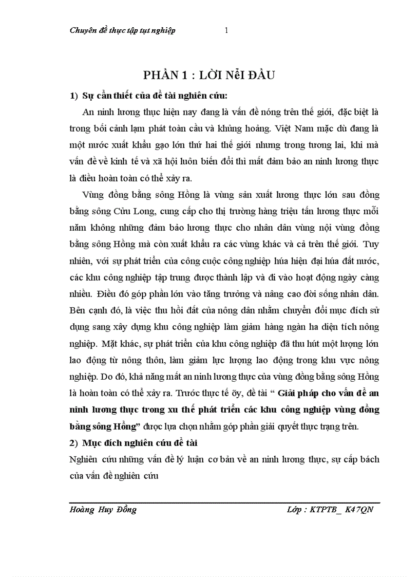 image for page Giải pháp cho vấn đề an ninh lương thực trong xu thế phát triển các khu công nghiệp vùng đồng bằng sông Hồng