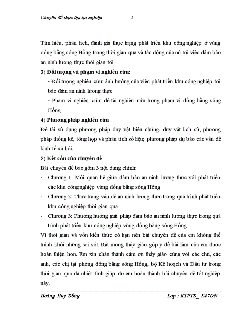 image for page Giải pháp cho vấn đề an ninh lương thực trong xu thế phát triển các khu công nghiệp vùng đồng bằng sông Hồng