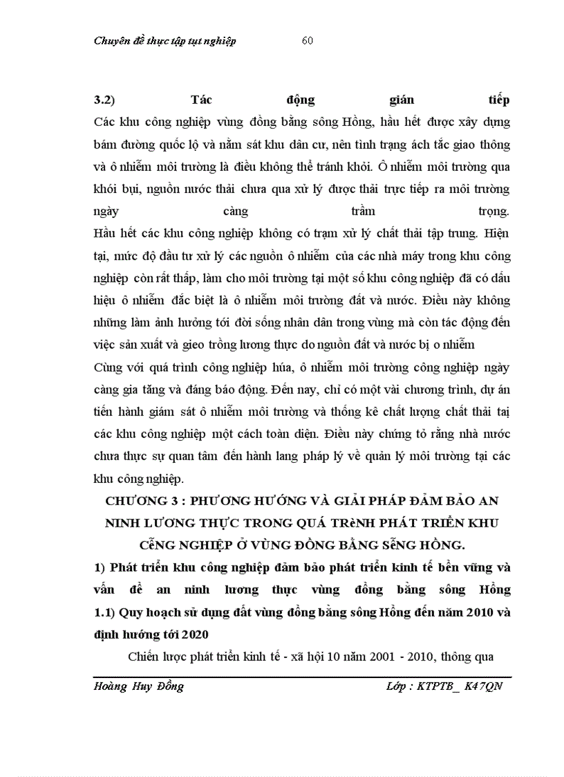 image for page Giải pháp cho vấn đề an ninh lương thực trong xu thế phát triển các khu công nghiệp vùng đồng bằng sông Hồng