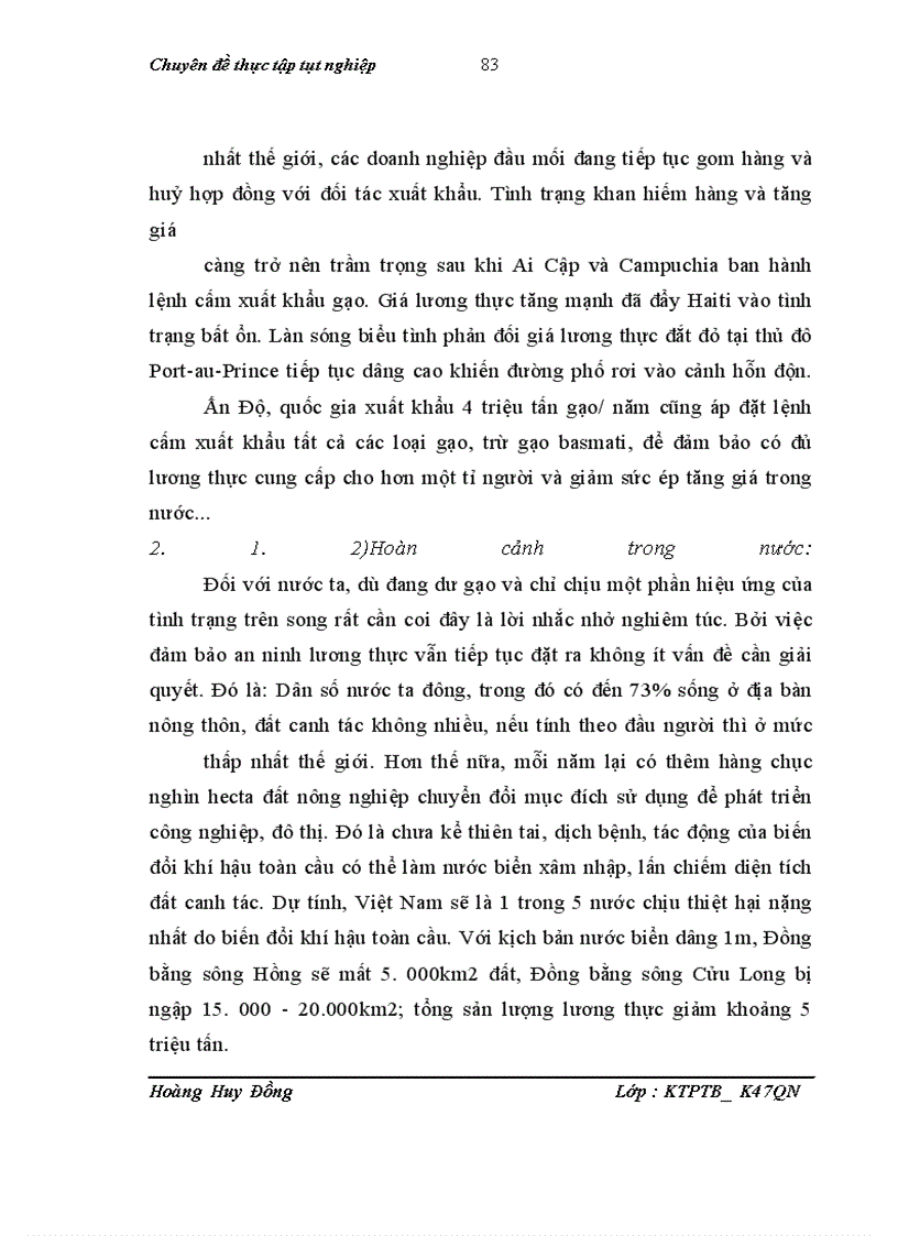 image for page Giải pháp cho vấn đề an ninh lương thực trong xu thế phát triển các khu công nghiệp vùng đồng bằng sông Hồng