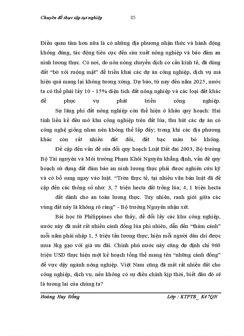 image for page Giải pháp cho vấn đề an ninh lương thực trong xu thế phát triển các khu công nghiệp vùng đồng bằng sông Hồng