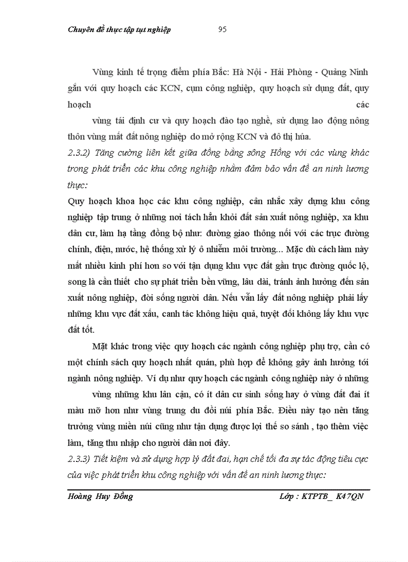 image for page Giải pháp cho vấn đề an ninh lương thực trong xu thế phát triển các khu công nghiệp vùng đồng bằng sông Hồng