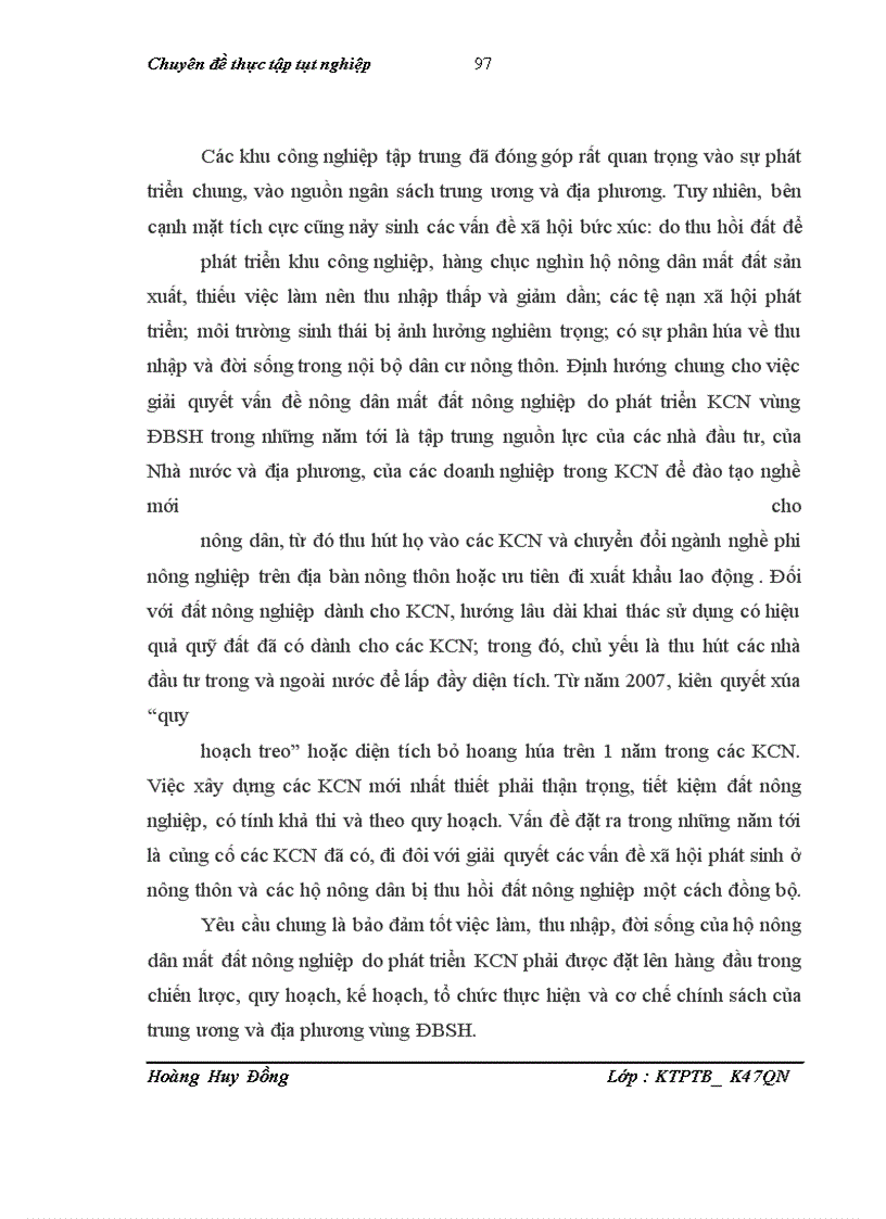 image for page Giải pháp cho vấn đề an ninh lương thực trong xu thế phát triển các khu công nghiệp vùng đồng bằng sông Hồng