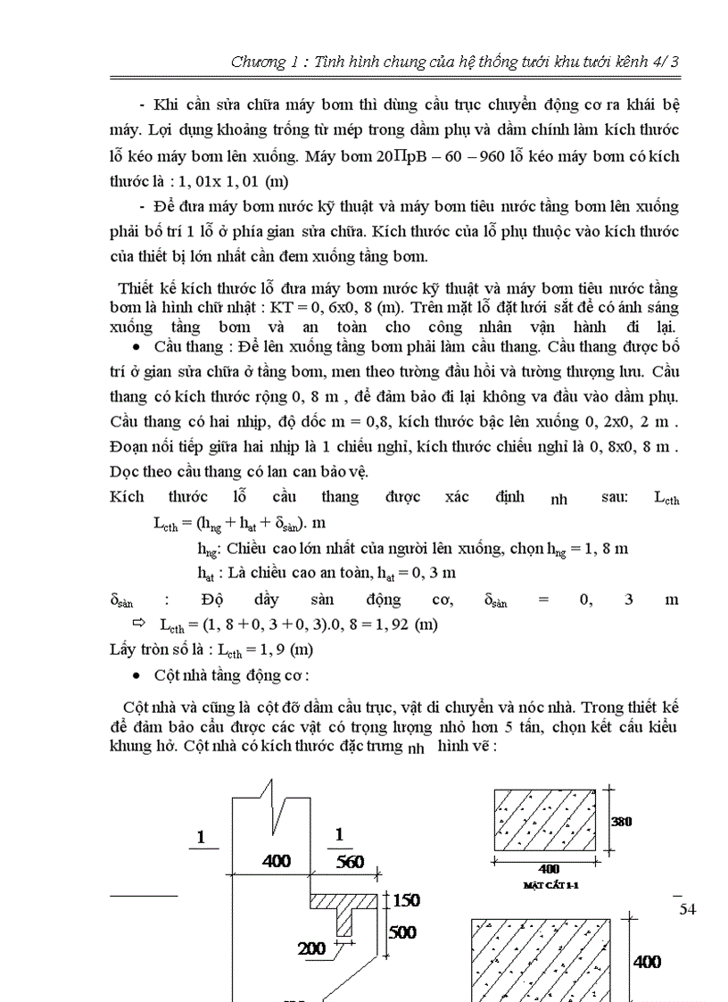 image for page Thiết kế sơ bộ trạm bơm tưới Việt Hoà - Tỉnh Bắc Giang