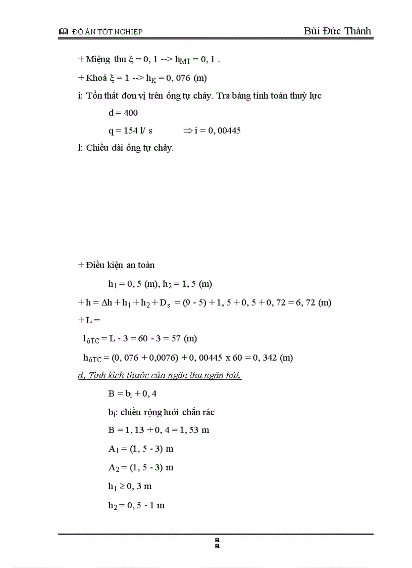 image for page Tính toán mạng lưới cấp nước cho thành phố
