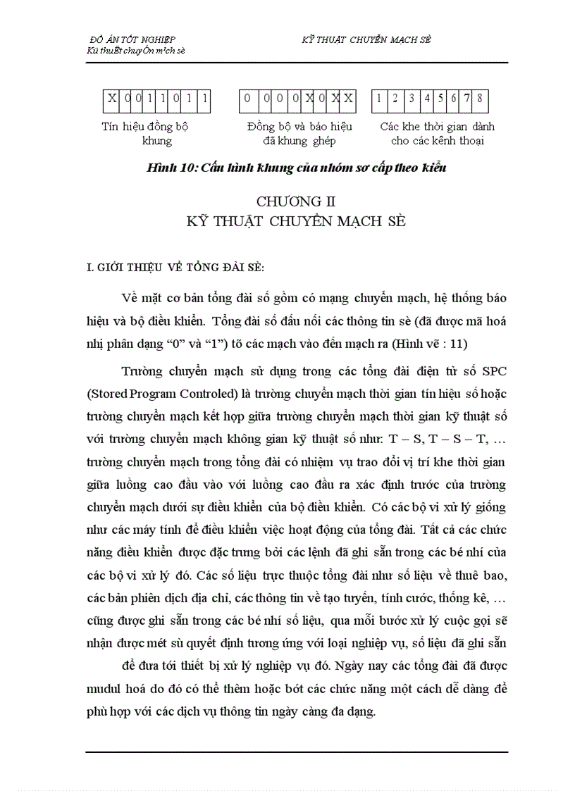 image for page Nghiên cứu tổng quan về kỹ thuật chuyển mạch trong tổng đài ALCATEL 1000 E10