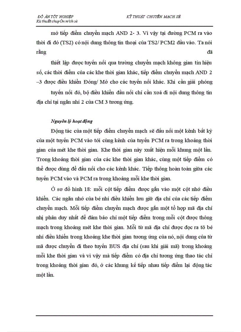 image for page Nghiên cứu tổng quan về kỹ thuật chuyển mạch trong tổng đài ALCATEL 1000 E10