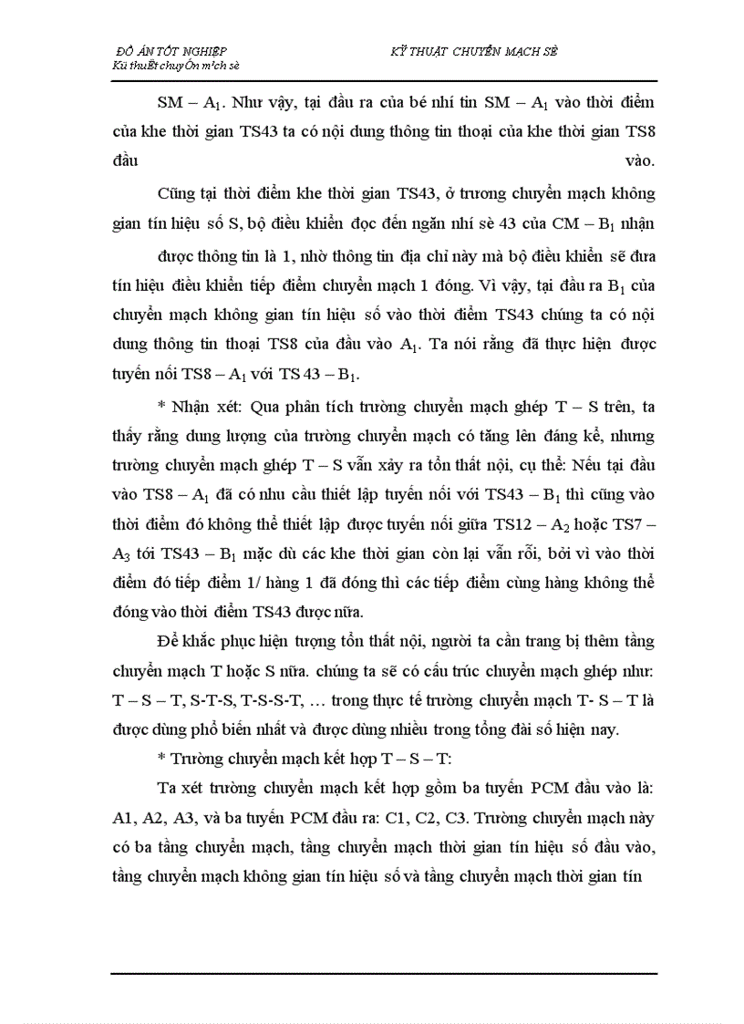 image for page Nghiên cứu tổng quan về kỹ thuật chuyển mạch trong tổng đài ALCATEL 1000 E10