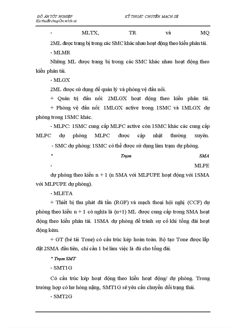 image for page Nghiên cứu tổng quan về kỹ thuật chuyển mạch trong tổng đài ALCATEL 1000 E10