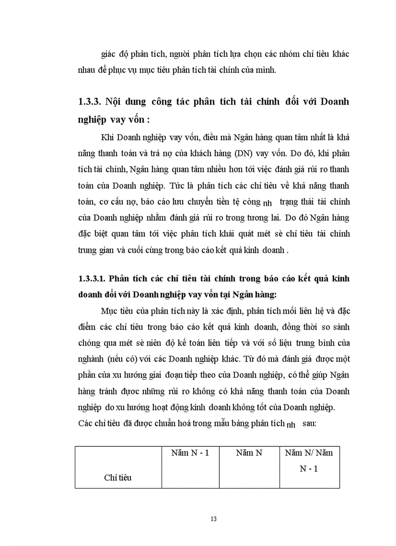 image for page Giải pháp nâng cao chất lượng phân tích tài chính đối với doanh nghiệp vay vốn tại Chi nhánh NHNo &PTNT Nam Hà Nội