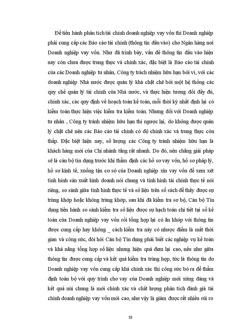 image for page Giải pháp nâng cao chất lượng phân tích tài chính đối với doanh nghiệp vay vốn tại Chi nhánh NHNo &PTNT Nam Hà Nội