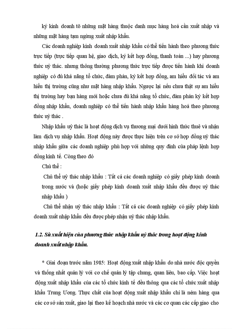 image for page Hoàn thiện phương thức nhập khẩu uỷ thác tại Tổng công ty Thành An