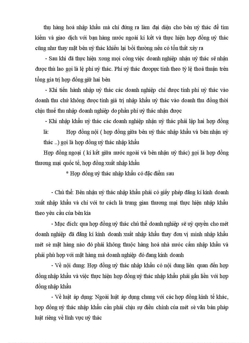 image for page Hoàn thiện phương thức nhập khẩu uỷ thác tại Tổng công ty Thành An