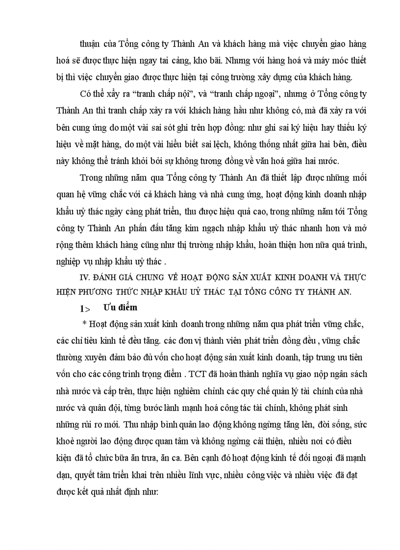 image for page Hoàn thiện phương thức nhập khẩu uỷ thác tại Tổng công ty Thành An