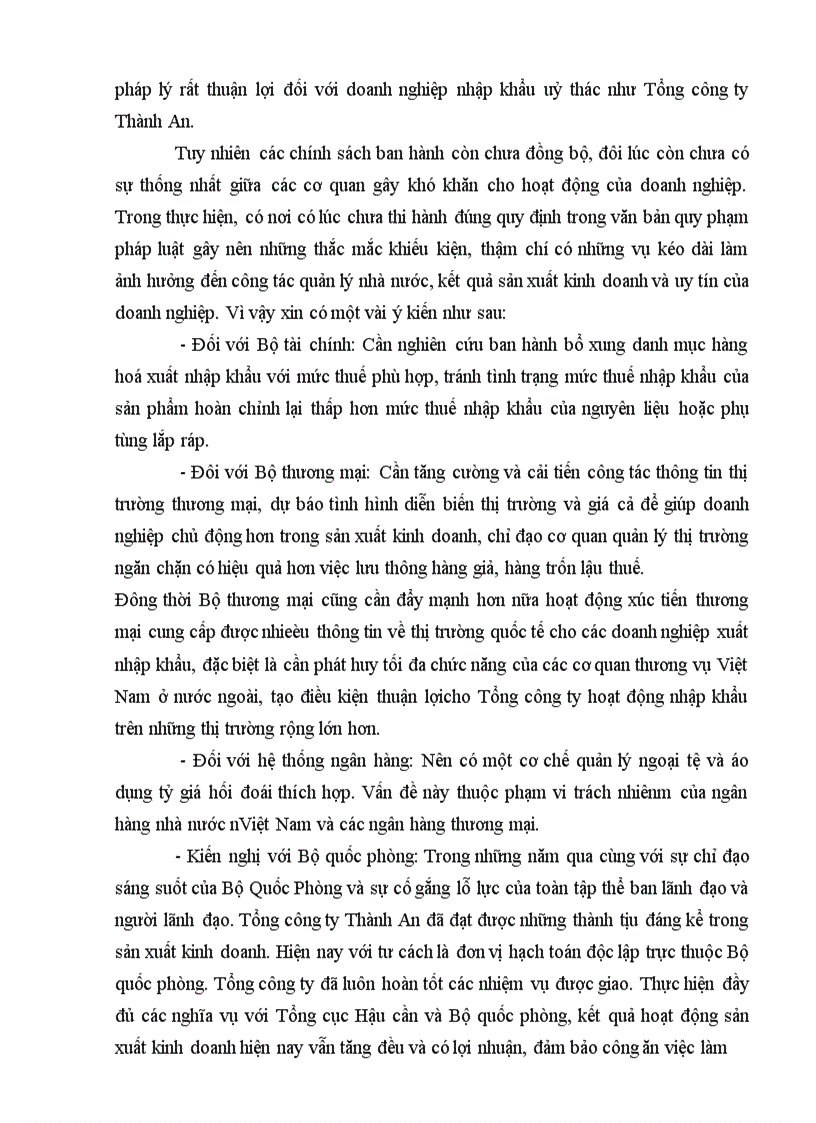 image for page Hoàn thiện phương thức nhập khẩu uỷ thác tại Tổng công ty Thành An