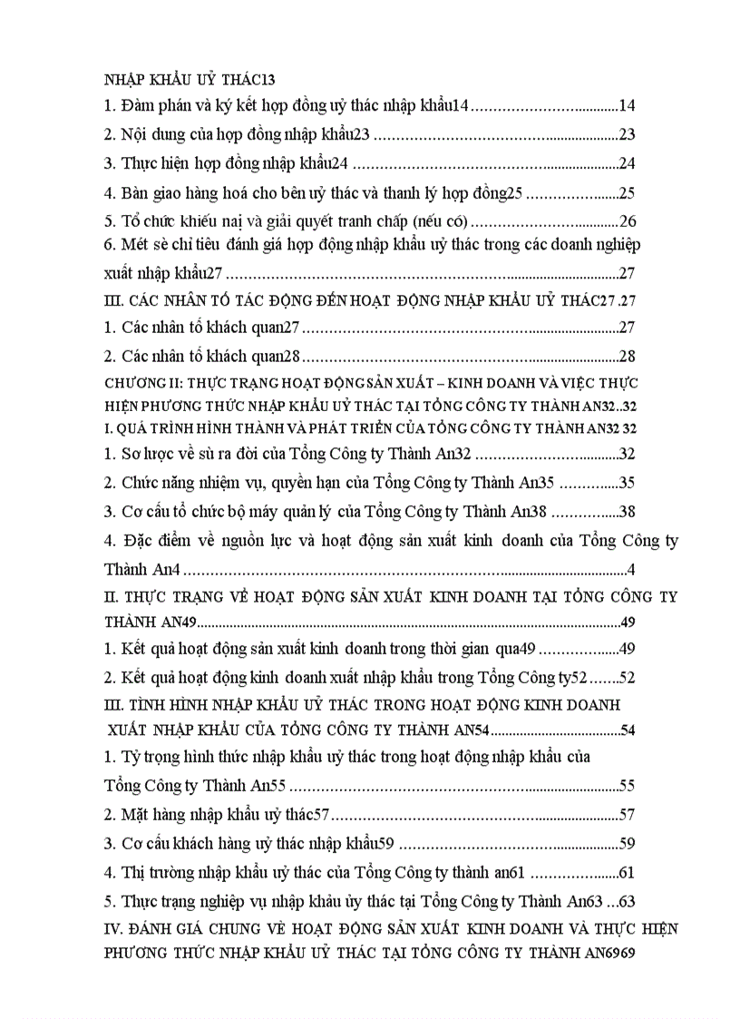 image for page Hoàn thiện phương thức nhập khẩu uỷ thác tại Tổng công ty Thành An