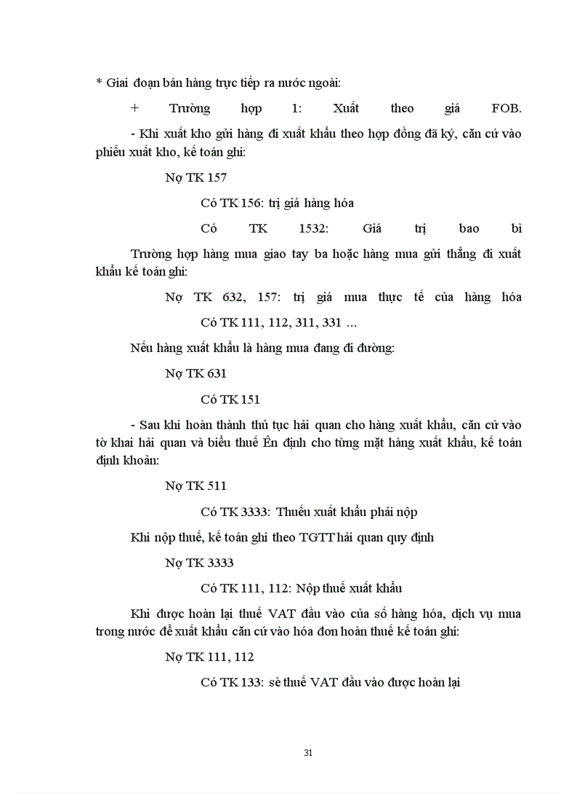 image for page Kế toán nghiệp vụ xuất khẩu hàng hóa