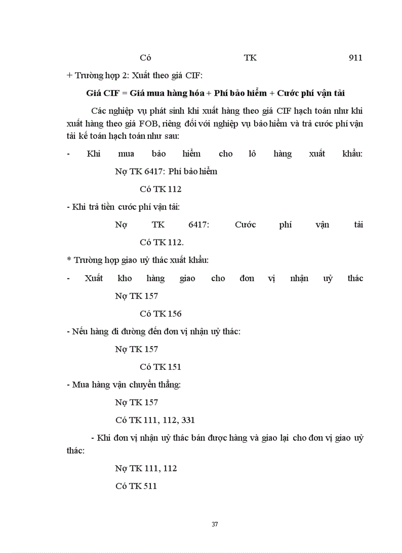 image for page Kế toán nghiệp vụ xuất khẩu hàng hóa