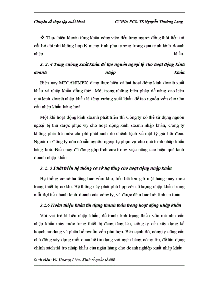 image for page Nâng cao hiệu quả nhập khẩu máy móc tại Công ty TNHH Nhà nước một thành viên XNK Sản phẩm Cơ khí MECANIMEX