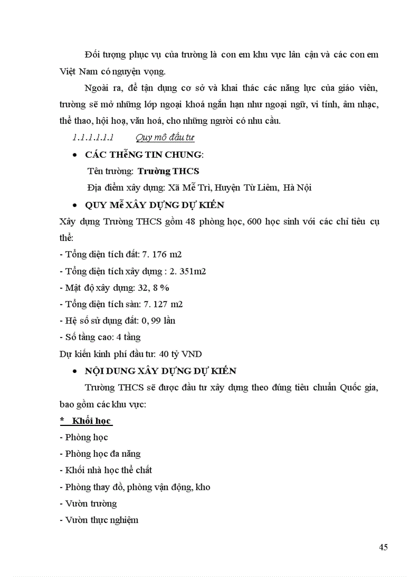 image for page Thực trạng công tác lập dự án tại công ty cổ phần đầu tư và thương mại Thủ đô