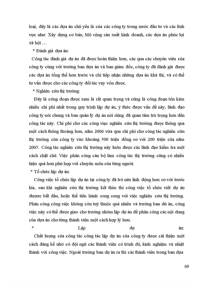 image for page Thực trạng công tác lập dự án tại công ty cổ phần đầu tư và thương mại Thủ đô