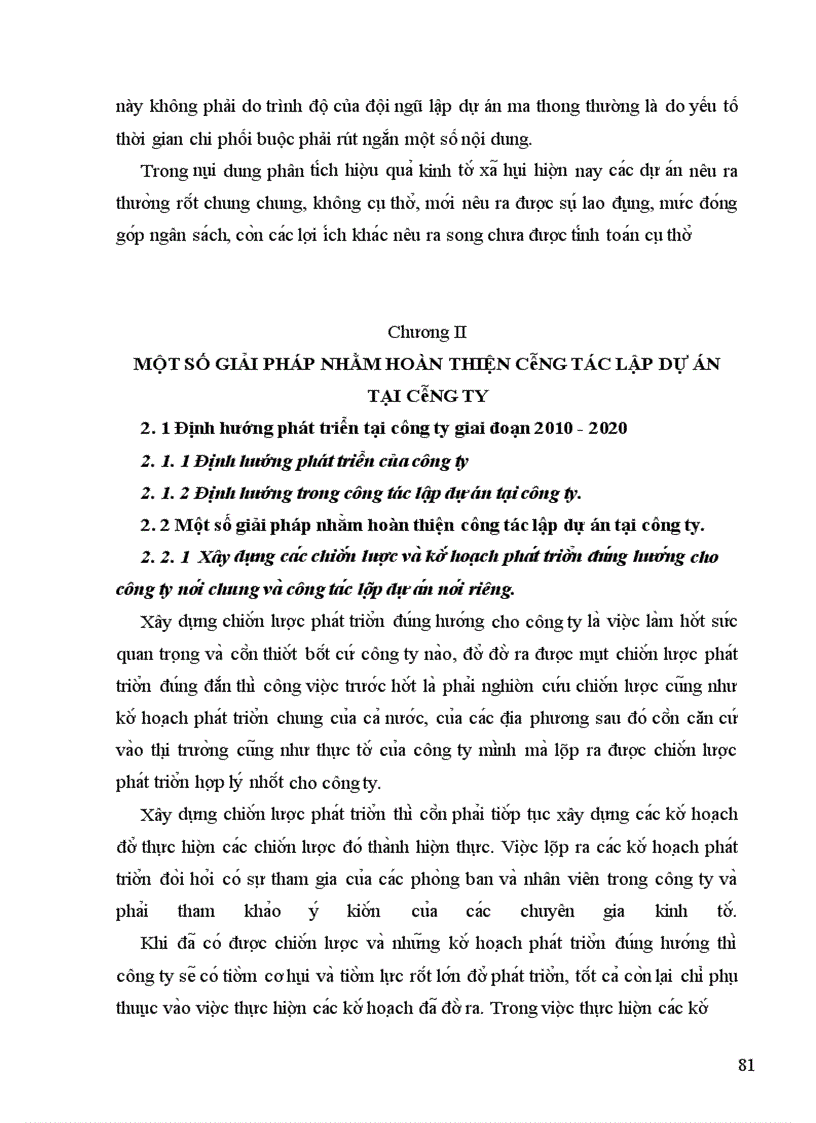 image for page Thực trạng công tác lập dự án tại công ty cổ phần đầu tư và thương mại Thủ đô